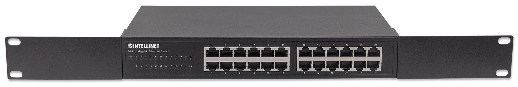 Intellinet 561273 dispositivo de redes Gigabit Ethernet (10/100/1000) Negro