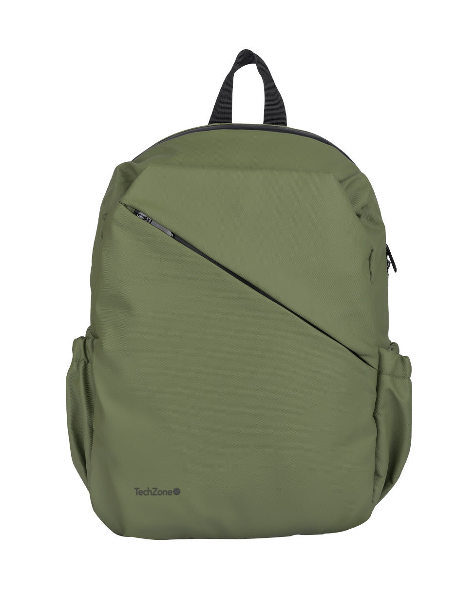 TechZone TZLBP29-V mochila Verde Poliéster