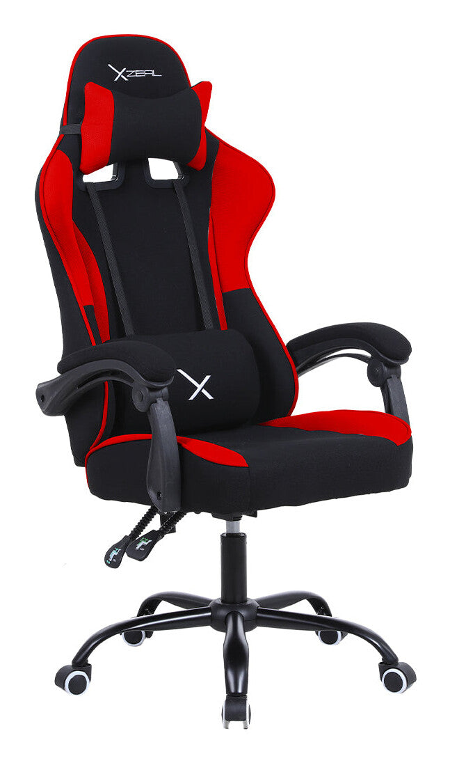 XZEAL Silla Gamer XZ20 Descansabrazo para juego Negro, Rojo