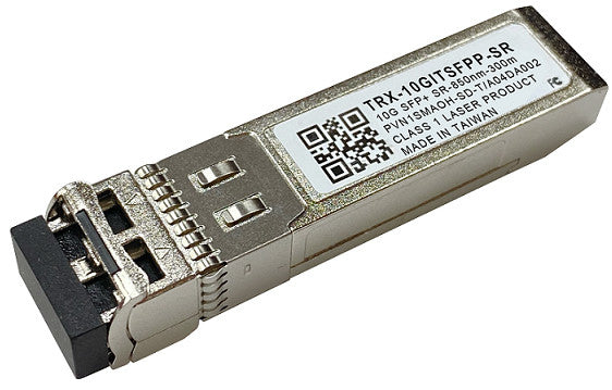 TRANSCIVER QNAP TRX-10GITSFPP-SR / OPTICO / 10GBE SFP+ / 850NM SR /HASTA 300M / TEMPERATURA INDUSTRIAL (-40 ~85)