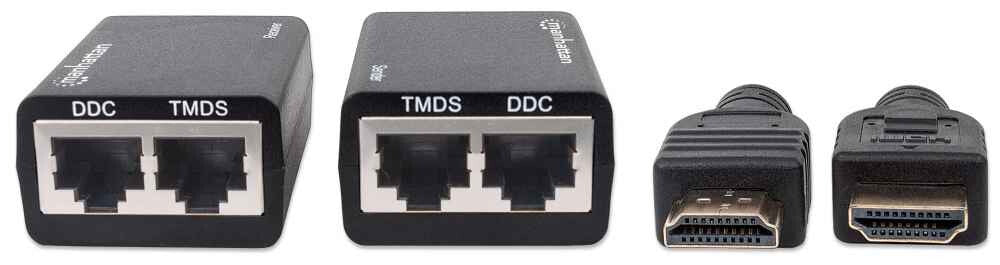 Manhattan Extensor de HDMI por Cat5e/Cat6