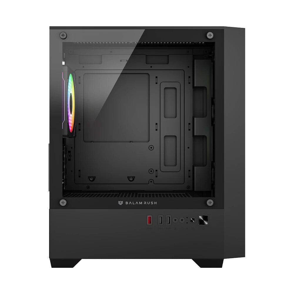 Balam Rush BR-943888 gabinete de computadora Mini Tower Negro