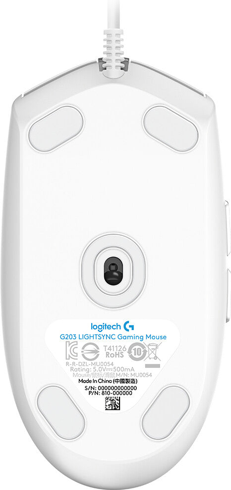 Logitech G 910-005794 ratón Juego USB tipo A 8000 DPI