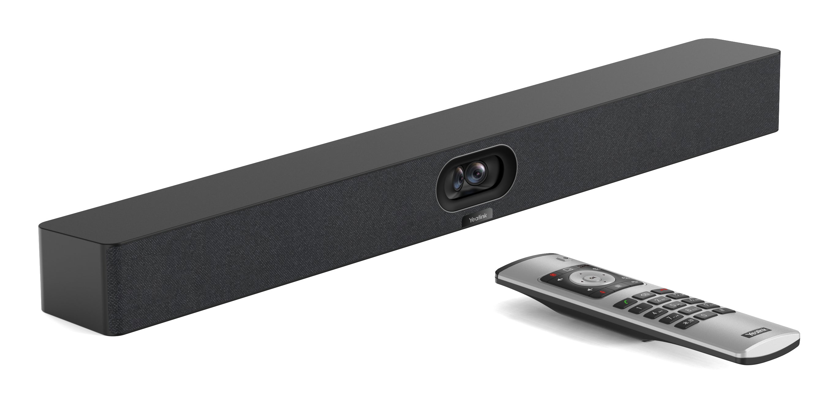 Barra de videoconferencia Yealink A40 Todo en Uno para Salas Medianas con Control Remoto VCR11