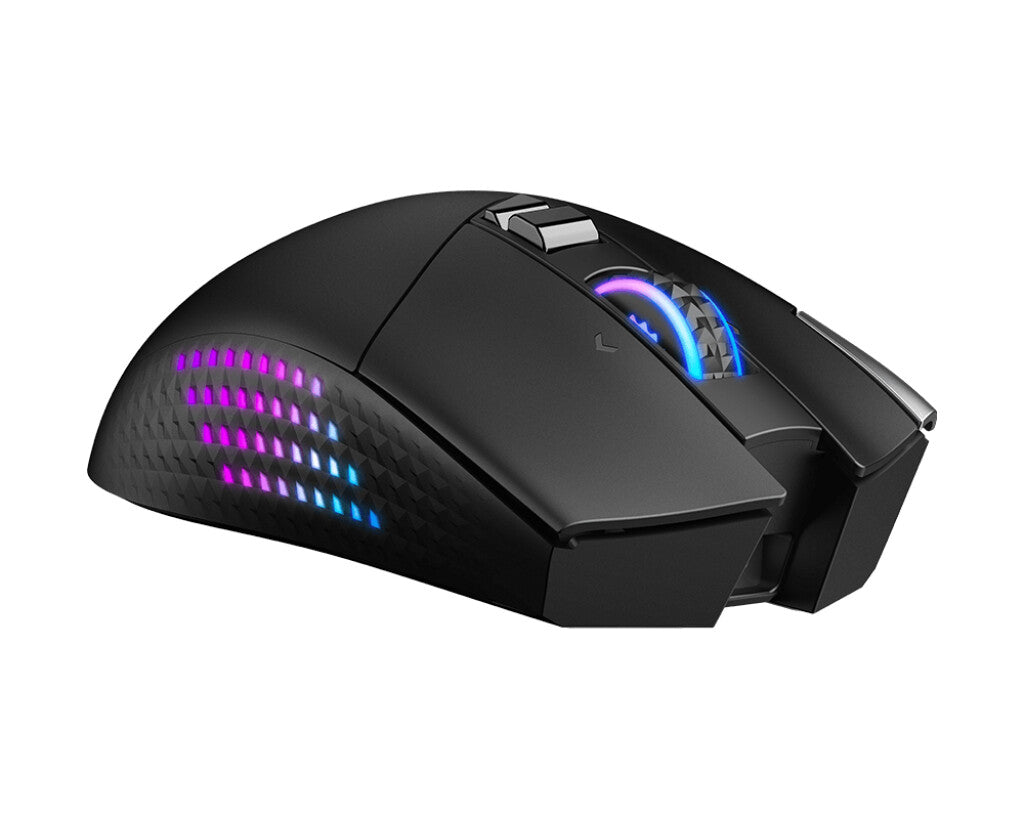 MSI VERSA PRO WIRELESS ratón Juego Diestro RF Wireless + Bluetooth + USB Type-C Óptico 26000 DPI