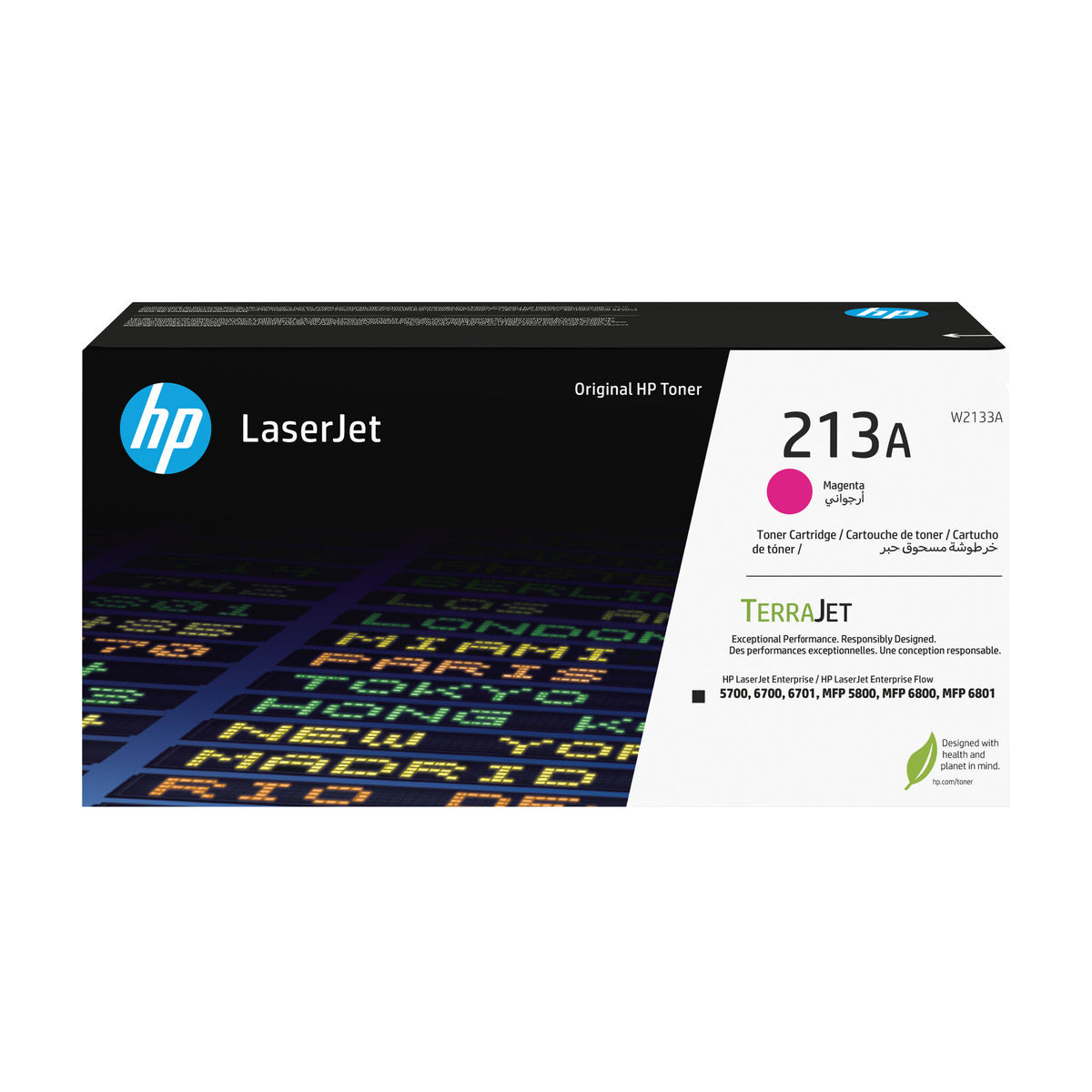 HP Cartucho de tóner original LaserJet 213A, magenta
