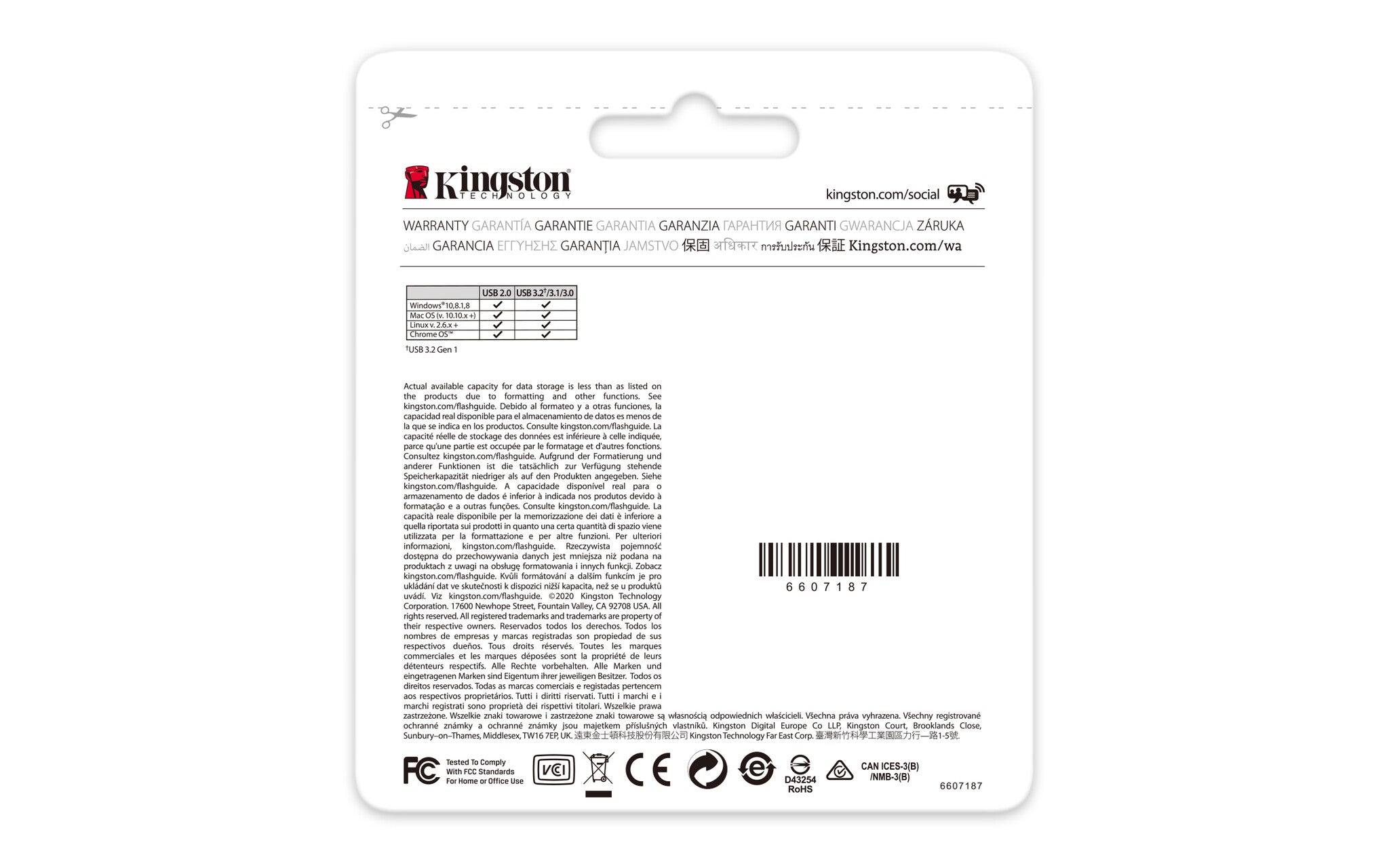 Kingston Technology DataTraveler Kyson unidad flash USB 256 GB USB tipo A 3.2 Gen 1 (3.1 Gen 1) Plata
