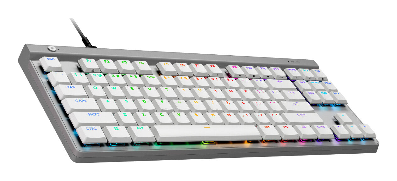 Logitech G G515 teclado Juego USB QWERTY Inglés Blanco