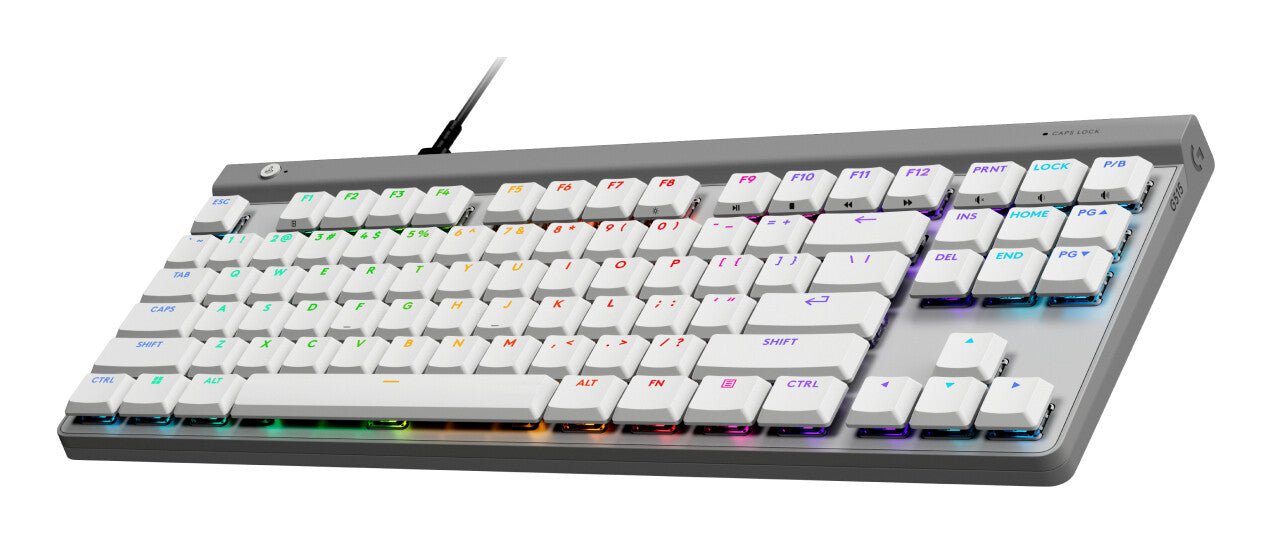Logitech G G515 teclado Juego USB QWERTY Inglés Blanco