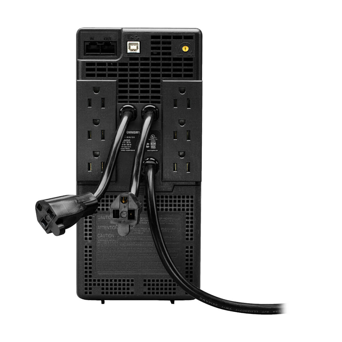 Tripp Lite OMNIVS1000 UPS OmniVS Interactivo de 120V, 1000VA y 500W, torre, puerto USB