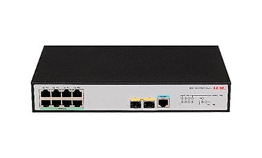 H3C S5120V3-10P-LI Gestionado L3 Gigabit Ethernet (10/100/1000) Negro, Plata