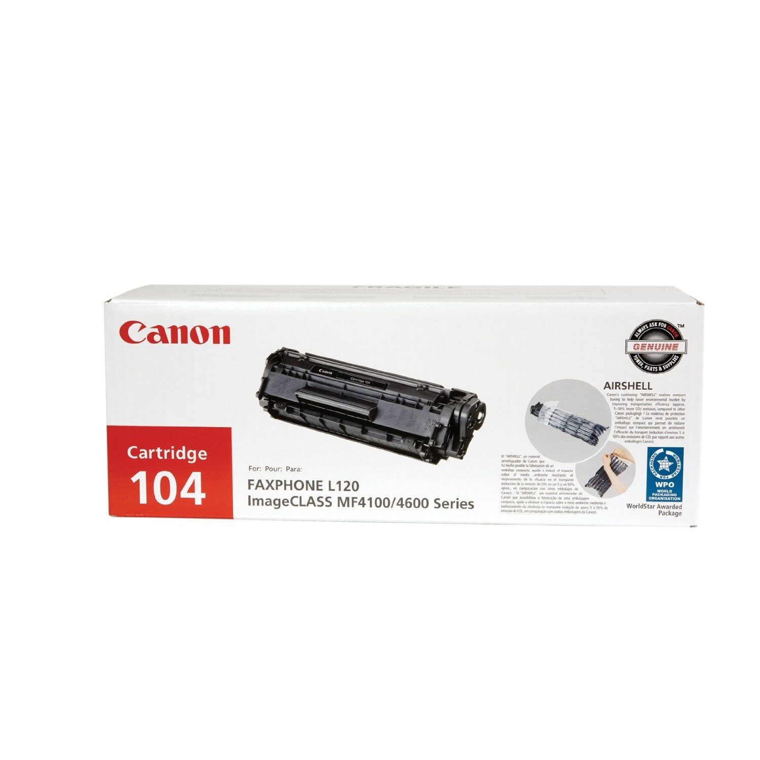 Canon 0263B001BA cartucho de tóner 1 pieza(s) Original Negro