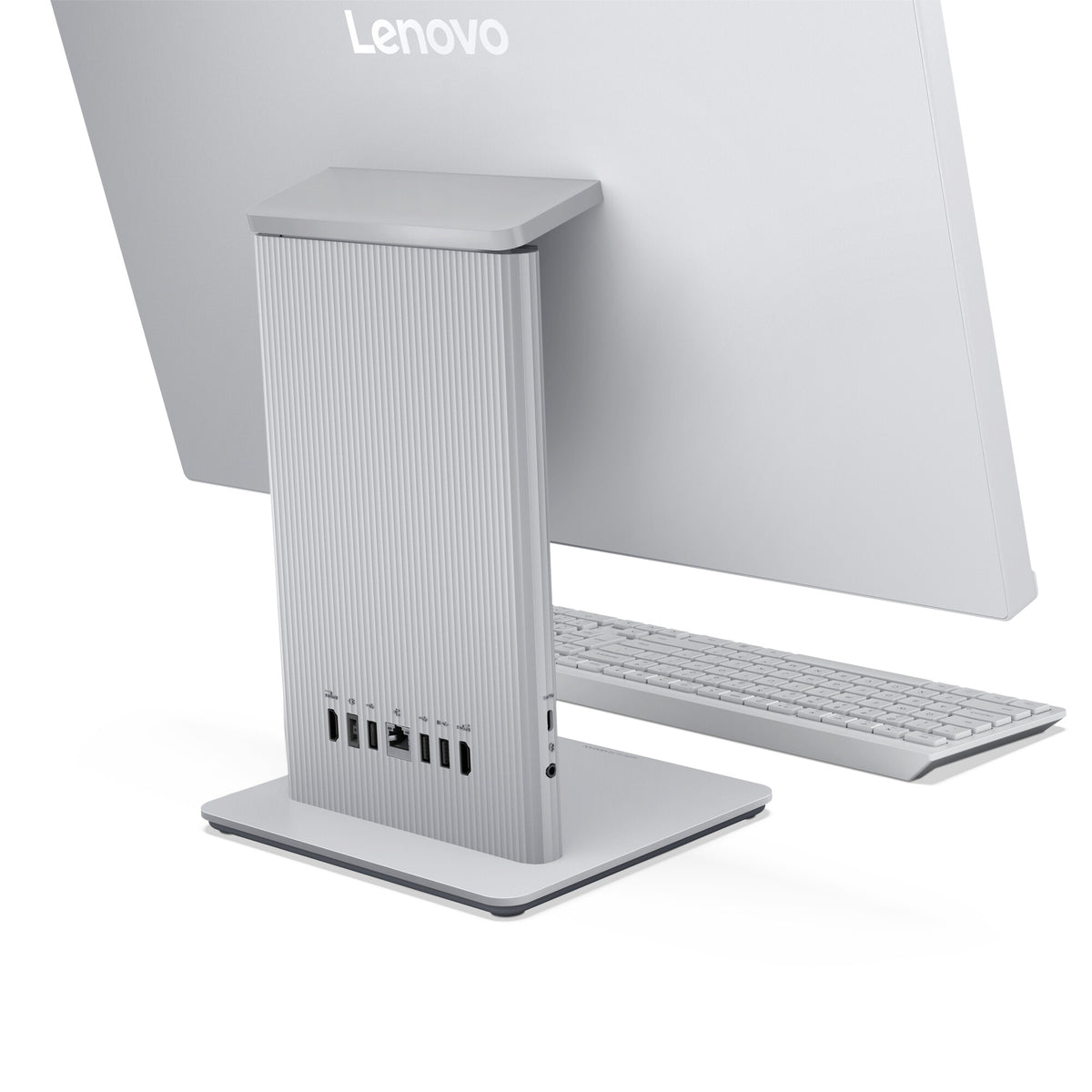 Lenovo IdeaCentre AIO 24IRH9 Intel® Core™ i5 i5-13420H 60.5 cm (23.8") 1920 x 1080 Pixeles Pantalla táctil PC todo en uno 8 GB DDR5-SDRAM 512 GB SSD Windows 11 Home Wi-Fi 6 (802.11ax) Gris