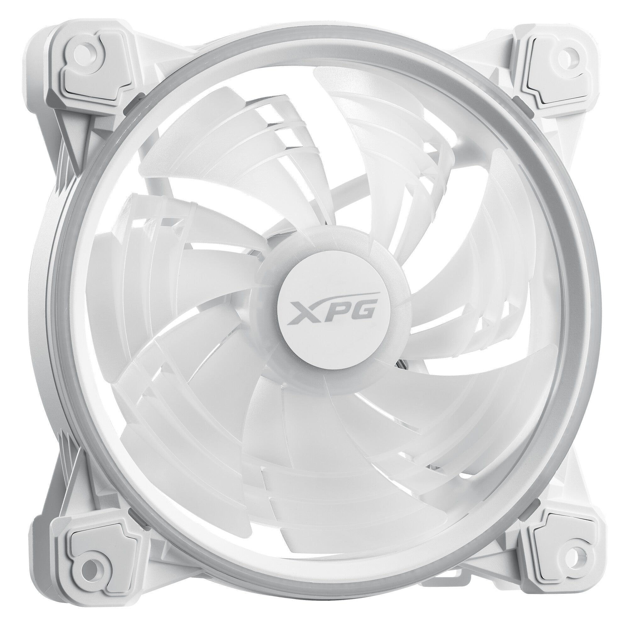 XPG HURRICANE 120 ARGB PWM Placa base Ventilador 12 cm Blanco 1 pieza(s)