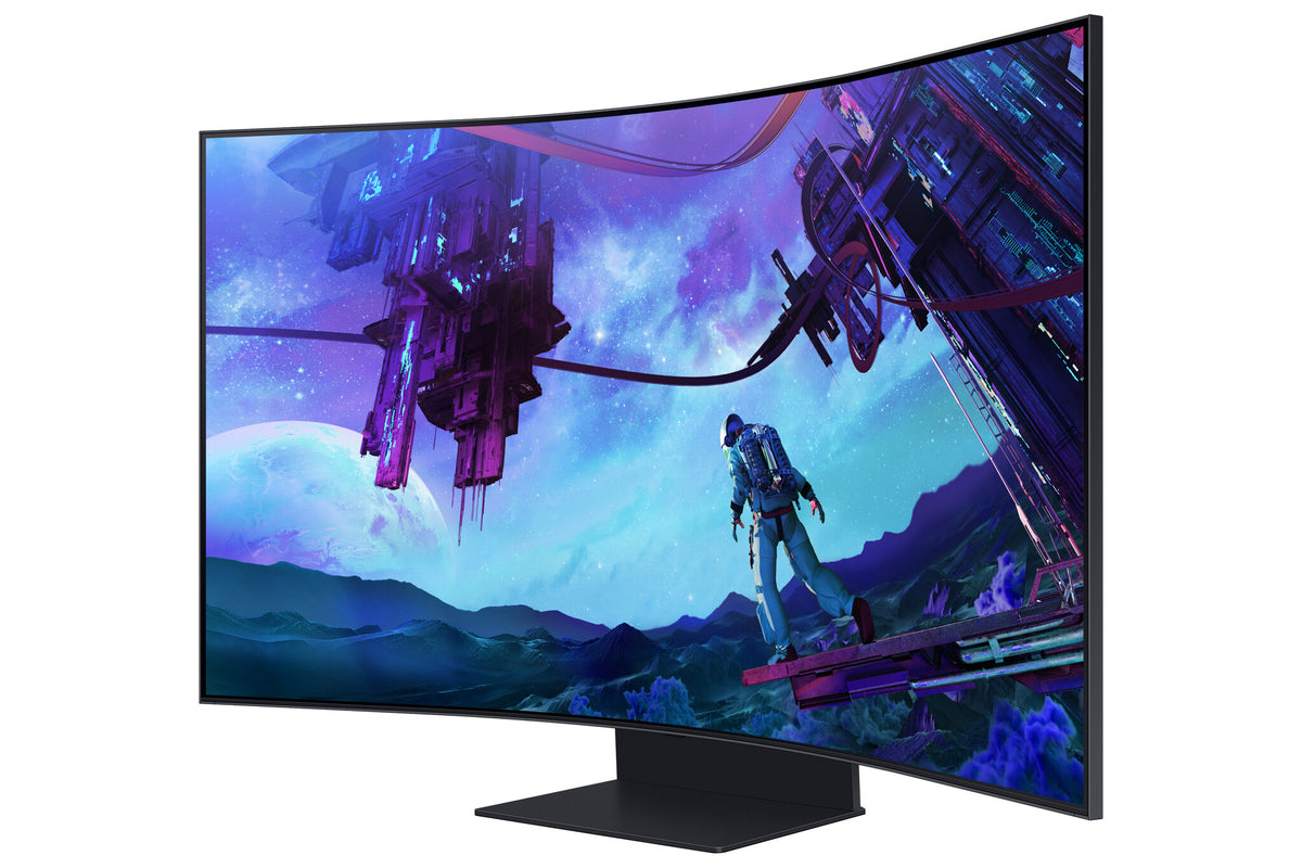 Samsung LS55CG970NLXZX monitor de computadora 139.7 cm (55") 3840 x 2160 Pixeles 4K Ultra HD LED Negro