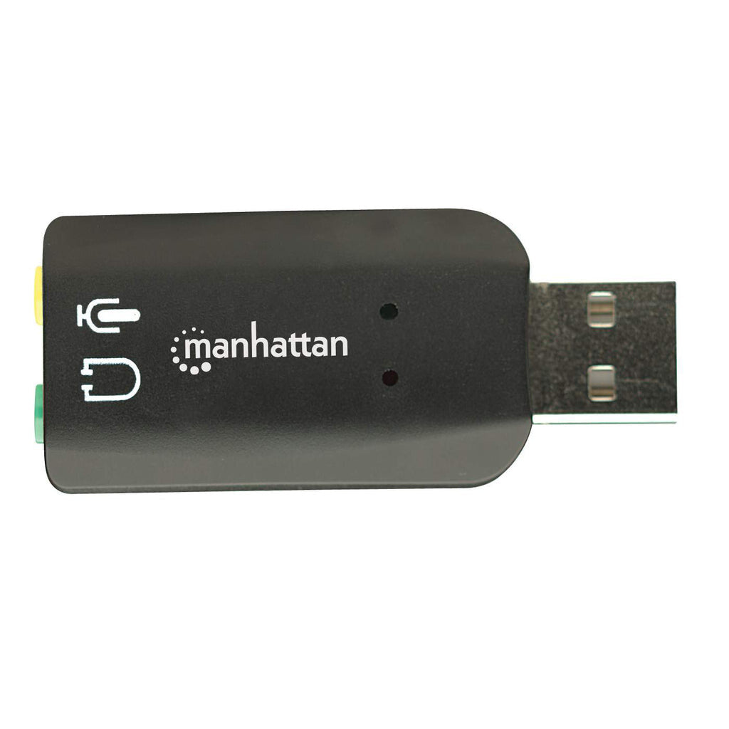 Manhattan Adaptador de Audio 3-D USB de Alta Velocidad