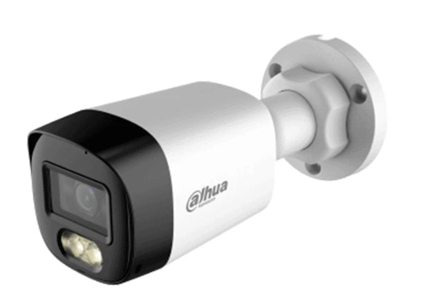 CAMARA DAHUA DH-HAC-HFW1500RLN-IL-A-S3-DIP - BULLET DE 5 MP/ ILUMINACION DUAL INTELIGENTE + FULLCOLOR/ LENTE DE 2.8MM/ 106 GRADOS DE APERTURA/ 20 METROS DE IR Y LUZ VISIBLE/ MICROFONO INTEGRADO/ IP67