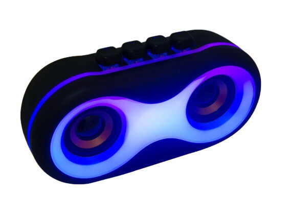 Perfect Choice Bocina LED RGB OWTY con teclas mecánicas PC-113218 - Negro