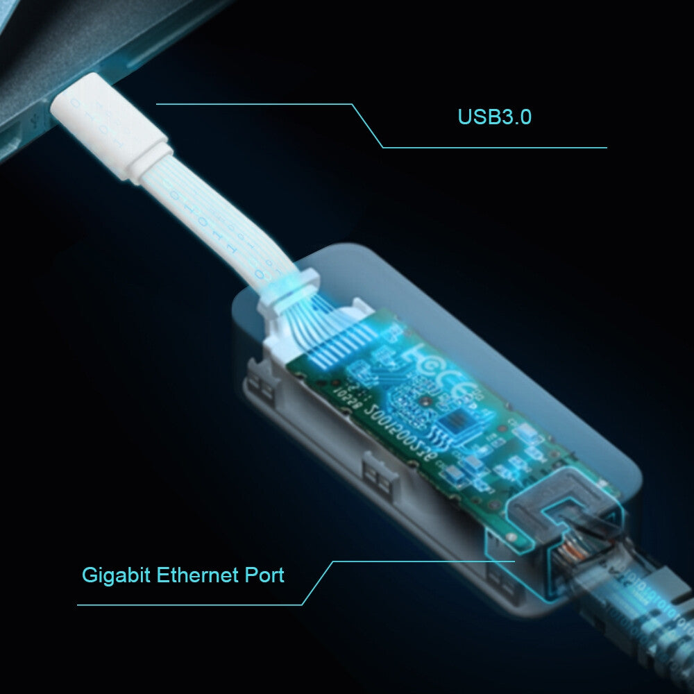 TP-Link UE300C tarjeta de red Ethernet 1000 Mbit/s