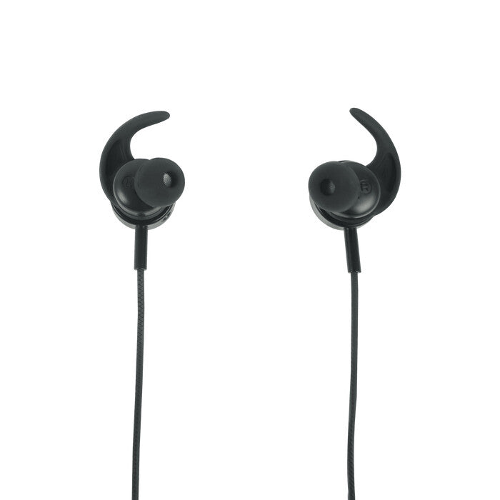 Perfect Choice PC-116486 audífono y auriculare Auriculares Alámbrico Gancho de oreja Llamadas/Música USB Tipo C Negro