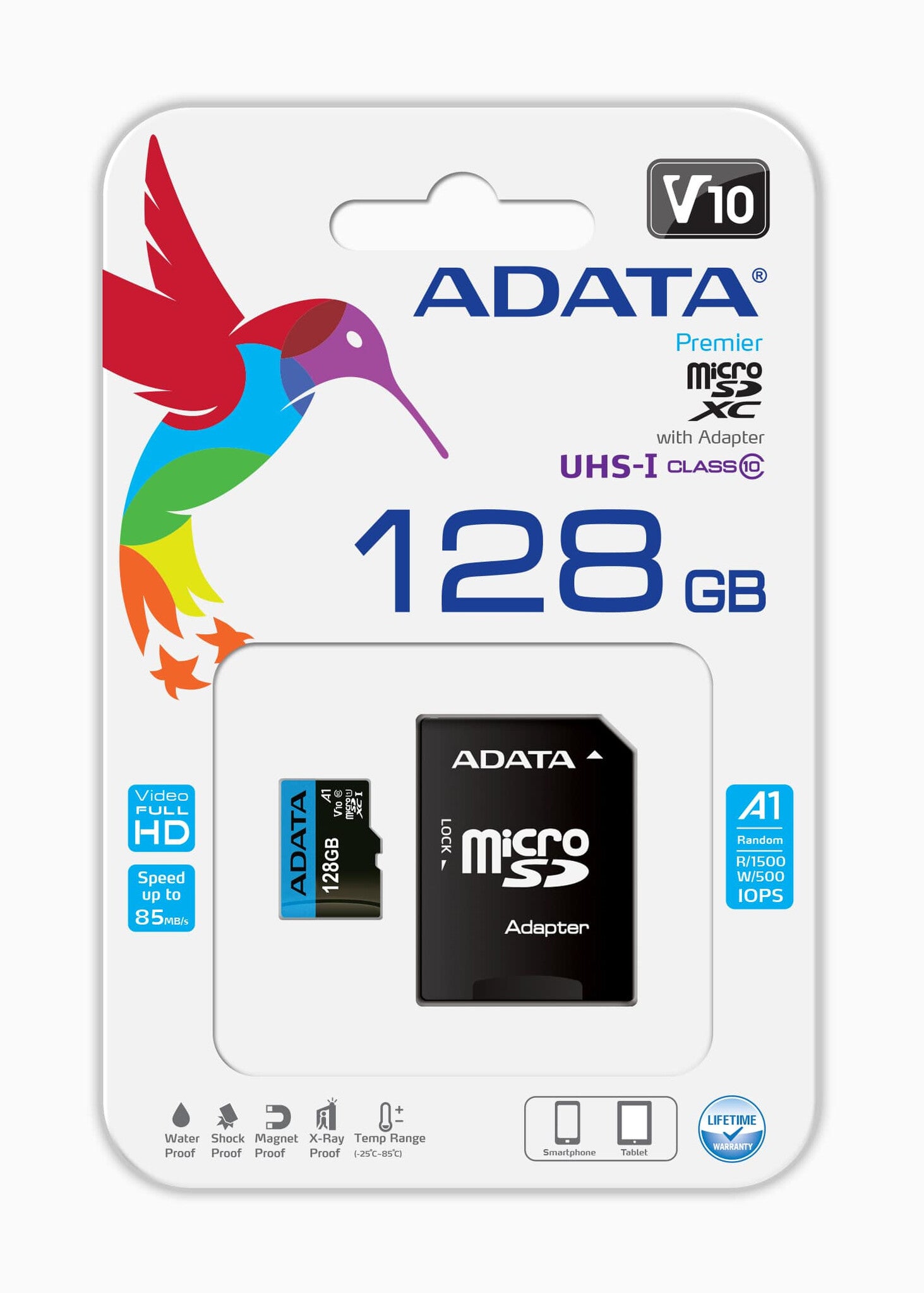 ADATA Premier 128 GB MicroSDXC UHS-I Clase 10
