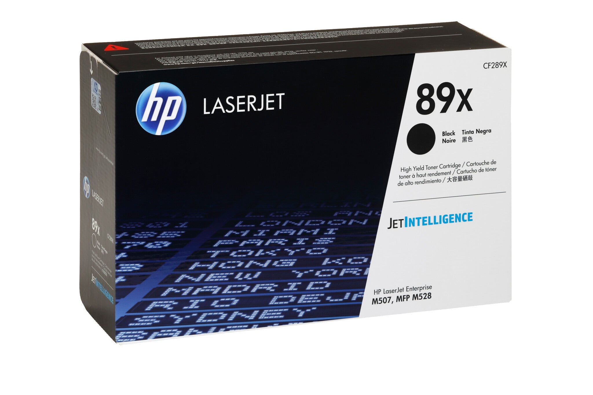 HP Cartucho de tóner original LaserJet 89X negro de alta capacidad