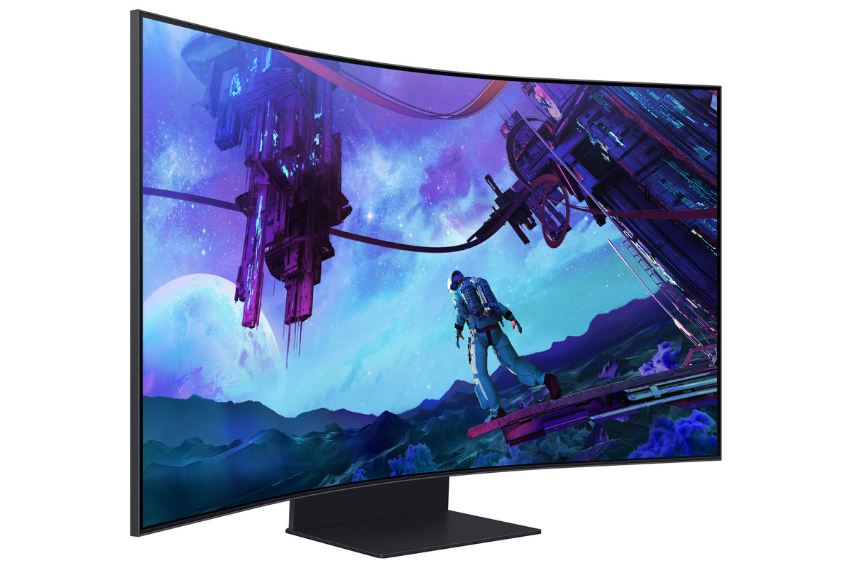 Samsung LS55CG970NLXZX monitor de computadora 139.7 cm (55") 3840 x 2160 Pixeles 4K Ultra HD LED Negro