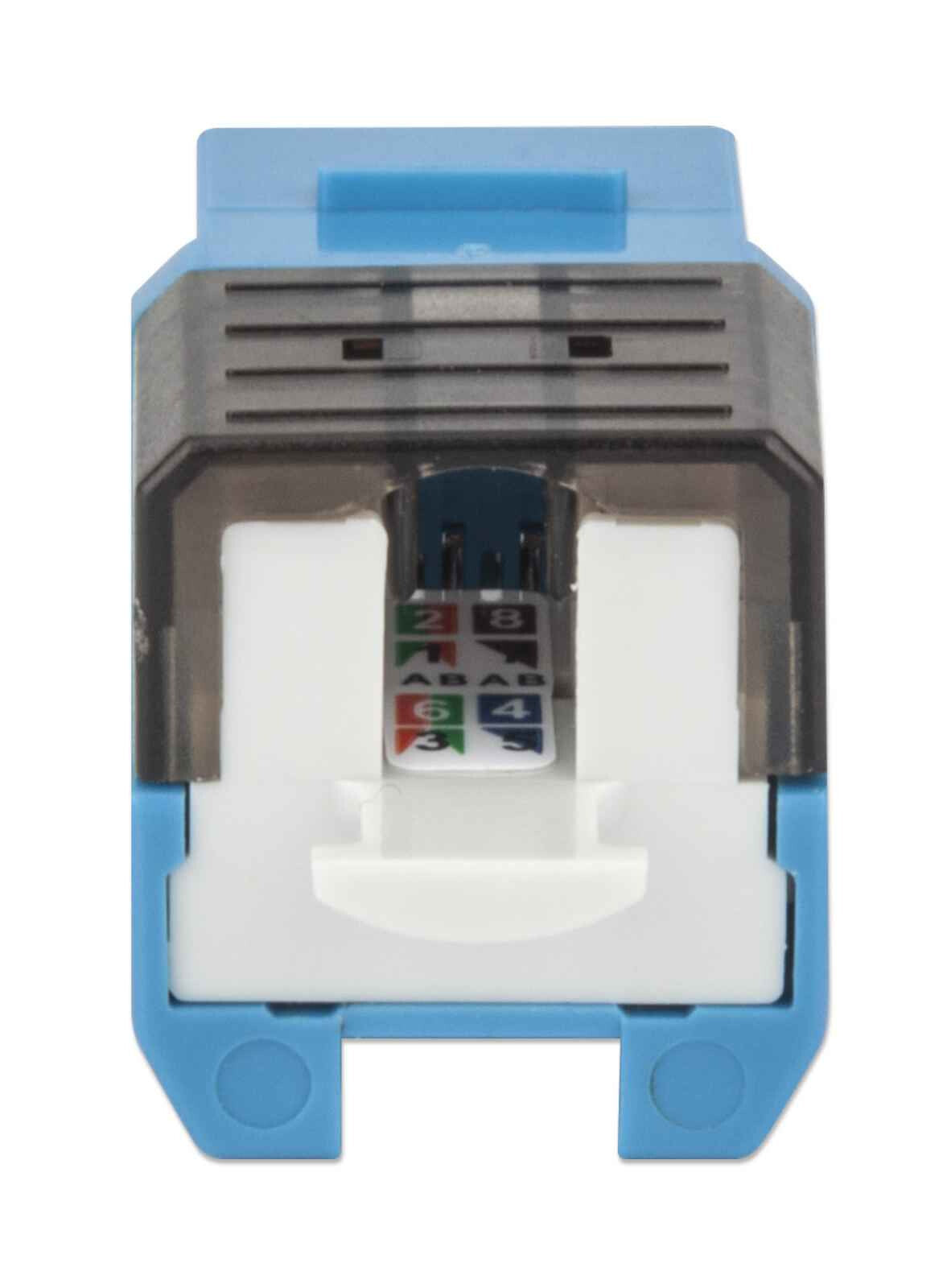 Intellinet Jack Keystone Cat6a FastPunch