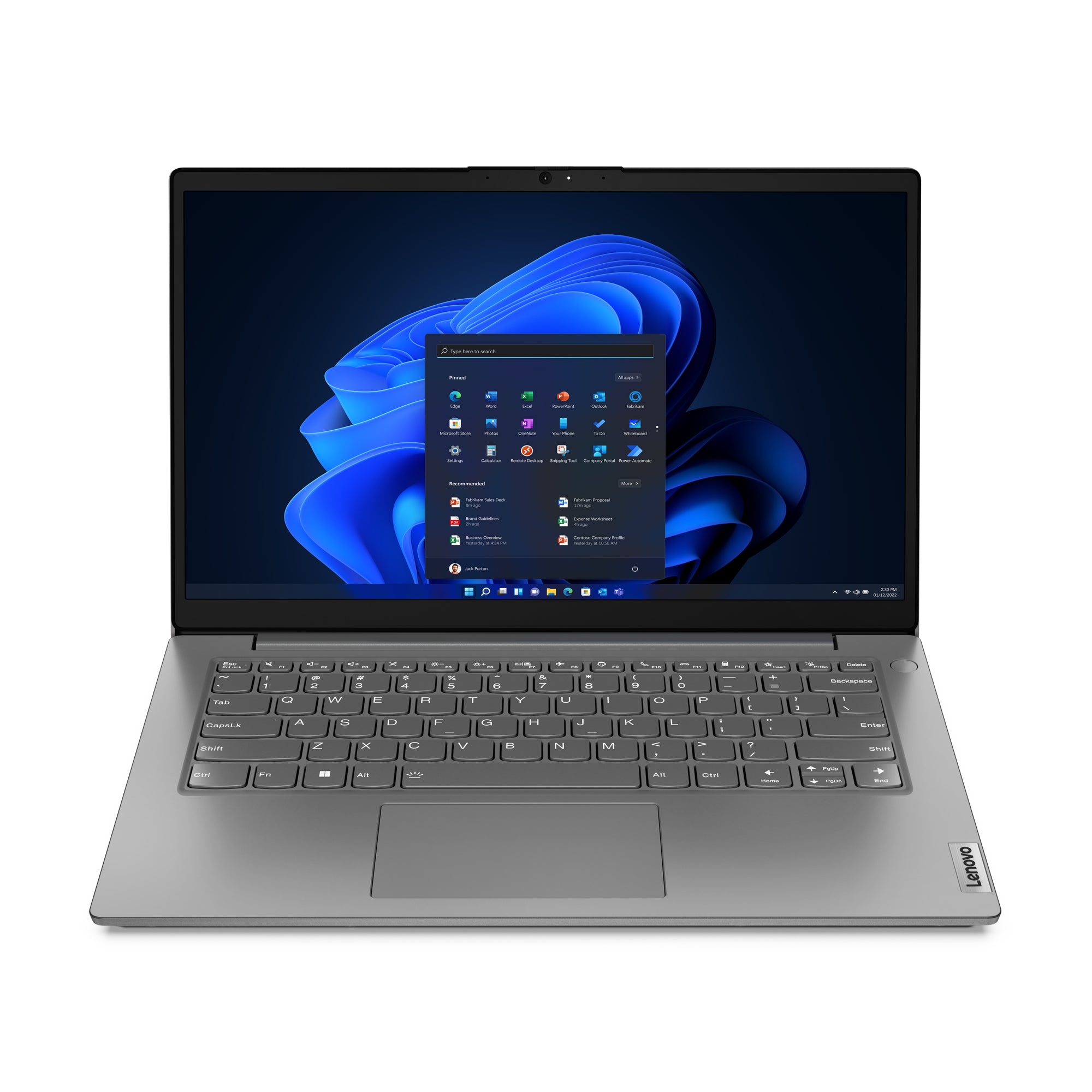 Laptop Lenovo (D90) V14 G3 IAP 14" No Touch Ci5 1235U 16GB 8GB +8GB SO DIMM 512GB SSD Windows 11 Pro 1 Año de Garantía G