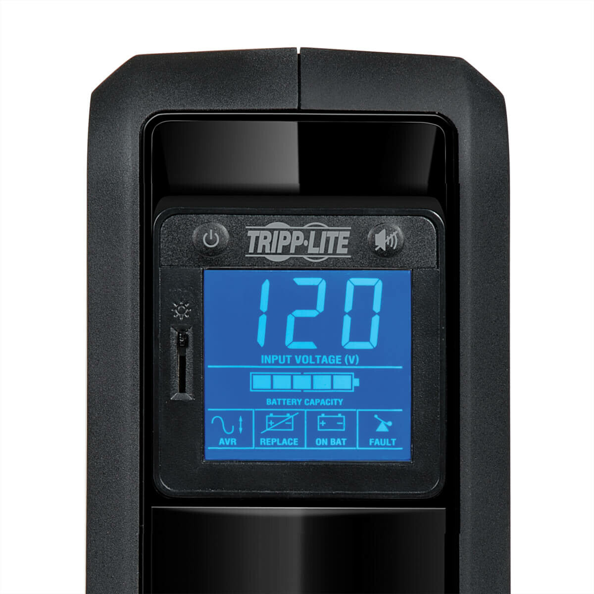 Tripp Lite OMNI650LCD UPS OmniSmart Interactivo de 120V, 650VA y 350W, torre, pantalla LCD, puerto USB