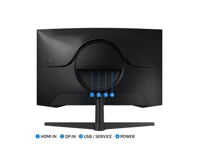 Samsung LS27CG552EL monitor de computadora 68.6 cm (27") 2560 x 1440 Pixeles Quad HD LED Negro