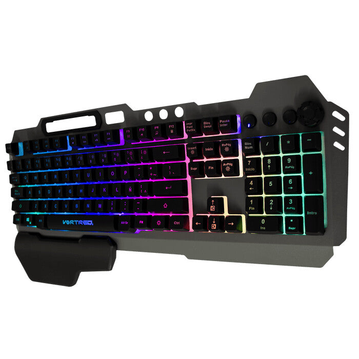 Perfect Choice HOLDER teclado Juego USB Negro