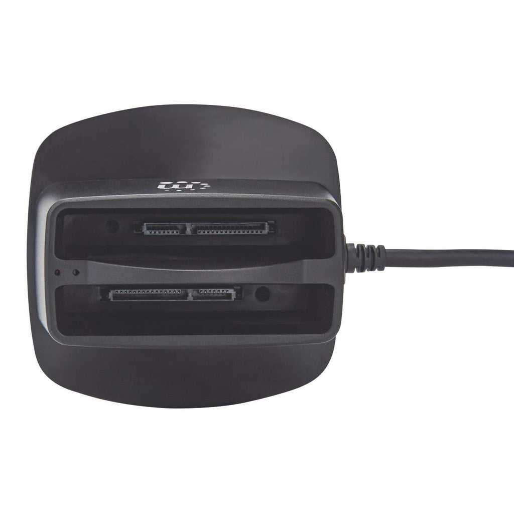Manhattan Base de conexión dual USB 3.0 SuperSpeed y disco duro SATA 2.5"