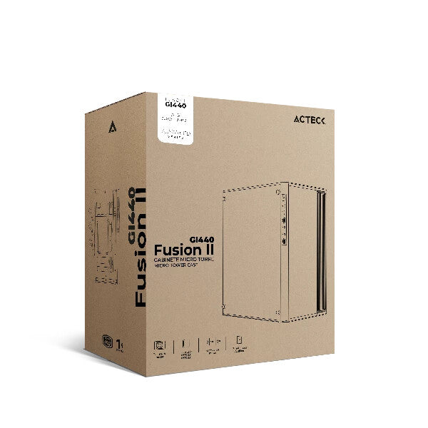 Acteck Fusion II GI440 Micro Tower Negro 500 W