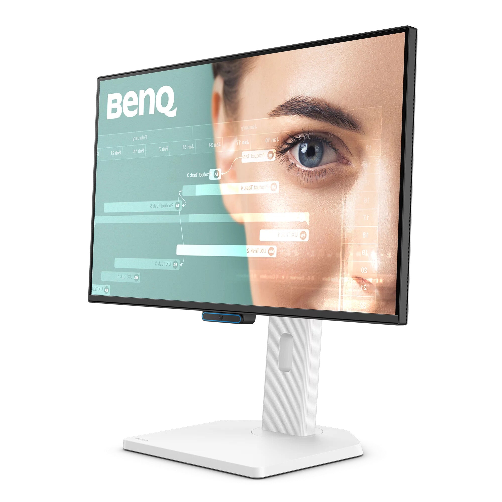 BenQ GW2490TC monitor de computadora 61 cm (24") 1920 x 1080 Pixeles Full HD LED Negro, Blanco