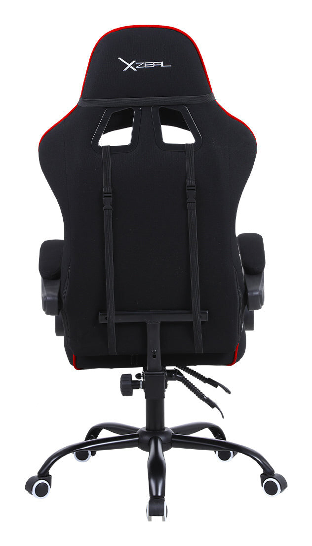 XZEAL Silla Gamer XZ20 Descansabrazo para juego Negro, Rojo