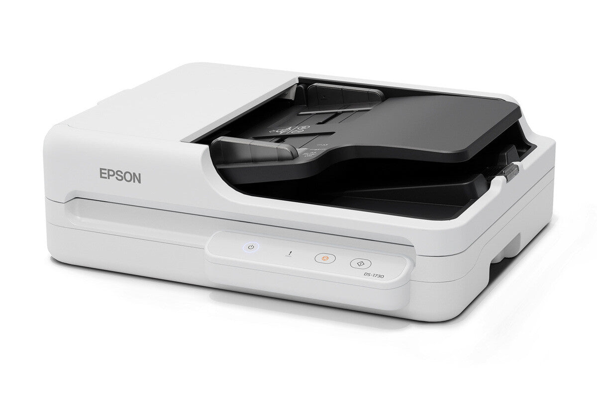 Epson DS-1730 Escáner de base plana y ADF 1200 x 1200 DPI A4 Negro, Blanco