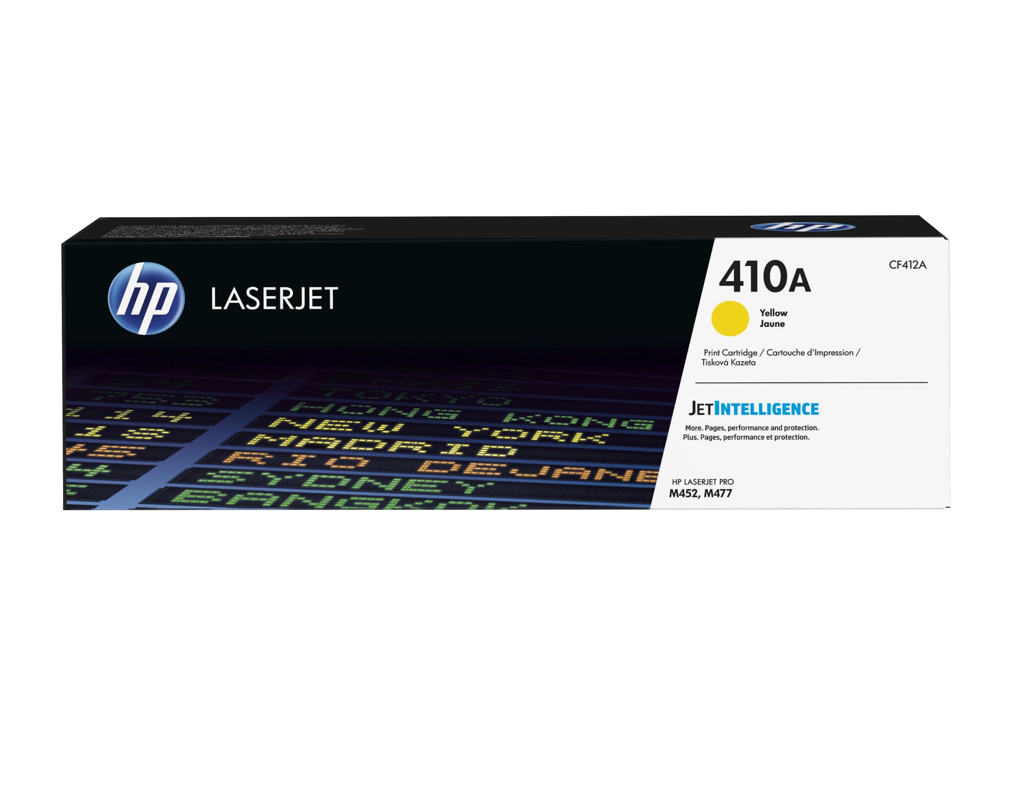 HP Cartucho de tóner original LaserJet 410A amarillo