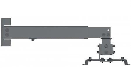 Manhattan 461207 montaje para proyector Techo/pared Negro