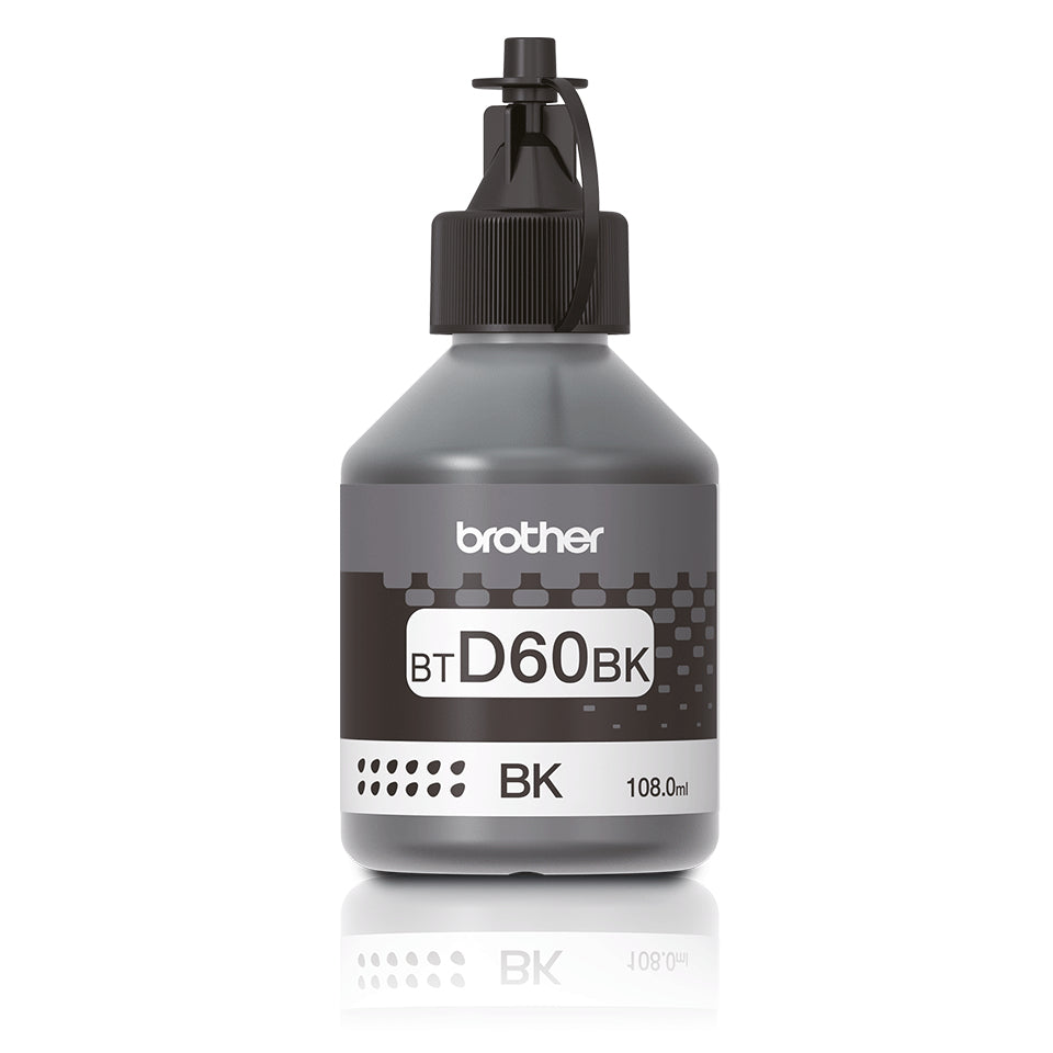 Tinta Brother BTD60BK Rendimiento 6500 Páginas DCPT310/DCPT510W Color Negro