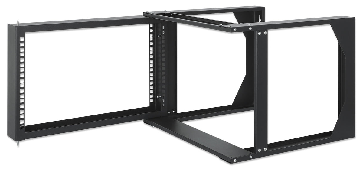 Intellinet Rack abierto de 19" para montaje en pared, 2 postes, 6U