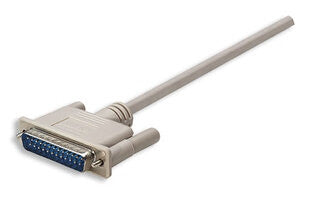 Manhattan 314770 cable serial Gris 1.8 m DB-9 DB-25