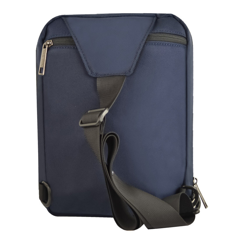 Perfect Choice PC-085010 bolsa de mano y de hombro Poliéster Azul Unisex Bolsa cruzada