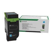 Lexmark 75M4XC0 cartucho de tóner 1 pieza(s) Original Cian