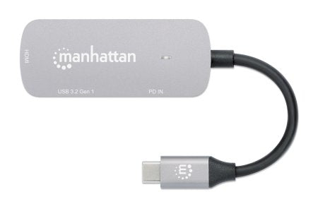 Manhattan USB-C Docking Station 3 Ports HDMI/USB-A/USB-C PD