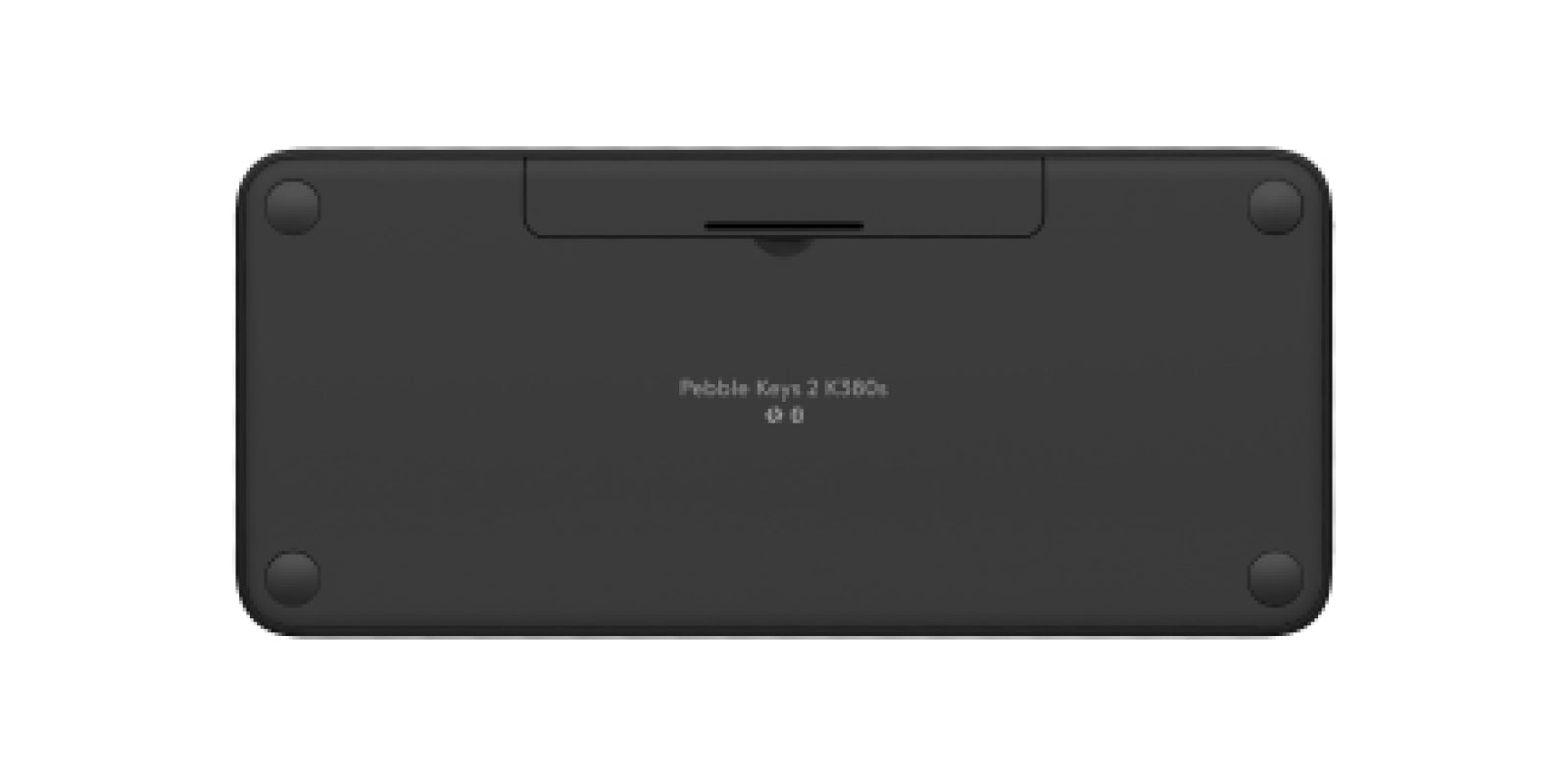 Logitech Pebble Keys 2 K380S Multi-Device Wireless Bluetooth Keyboard Graphite