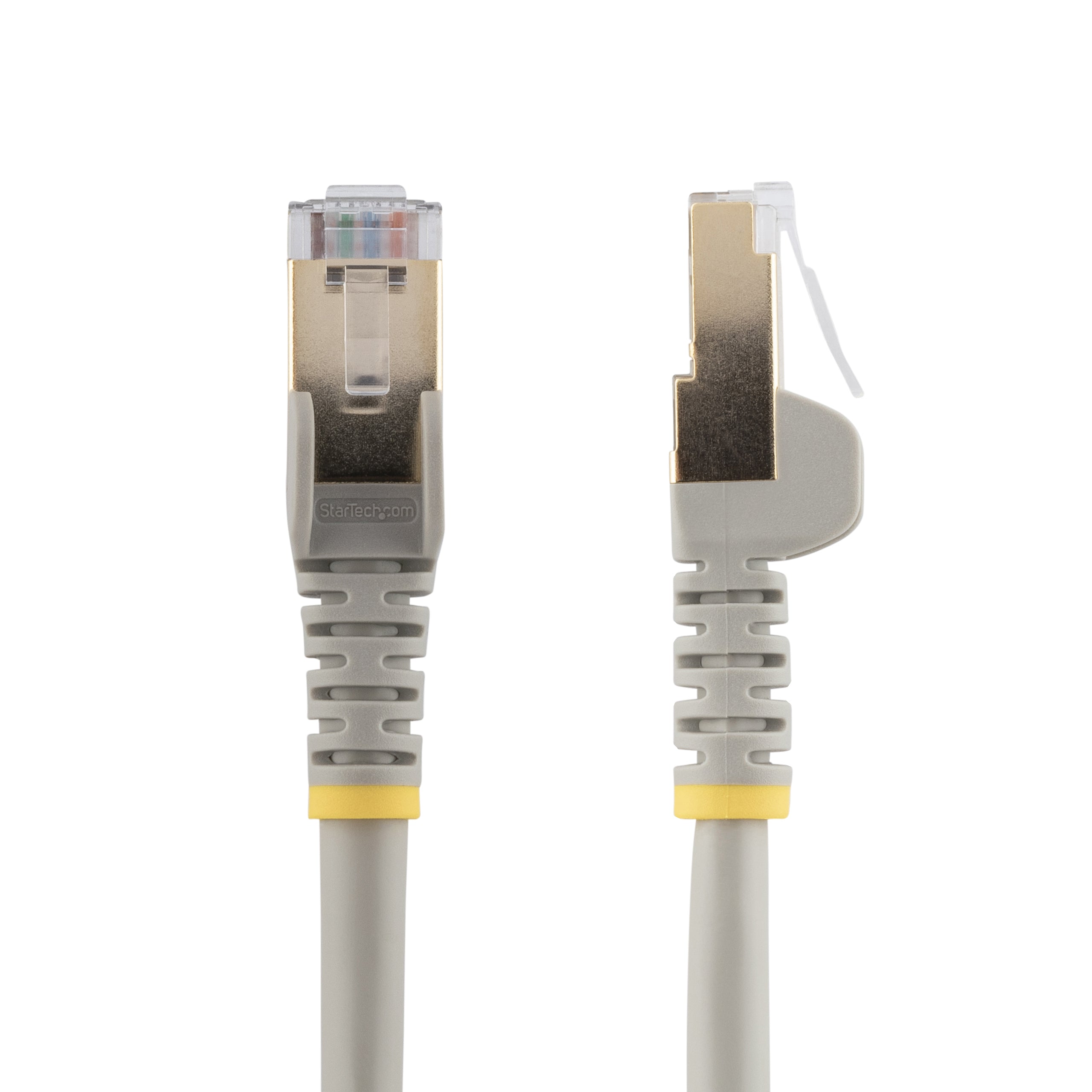 CABLE 1M CAT6A ETHERNET GRIS - CABLE DE RED SNAGLESS BLINDADO 10 GIGABIT RJ45 POE DE 100W - CABLE DE RED CAT6A 10GBE STP CON REDUCCIóN DE LA TENSIóN STARTECH