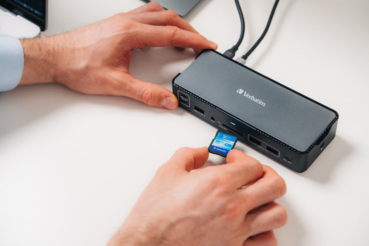 Verbatim CDS-15 Alámbrico USB 3.2 Gen 1 (3.1 Gen 1) Type-C Negro, Gris