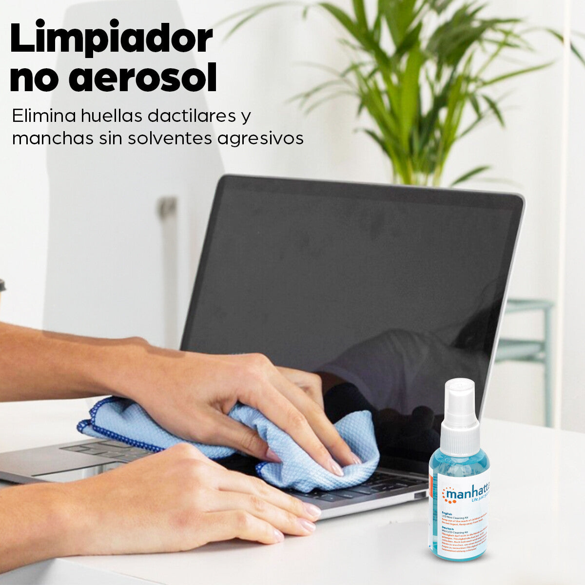 Manhattan Mini Equipo de Limpieza para LCD