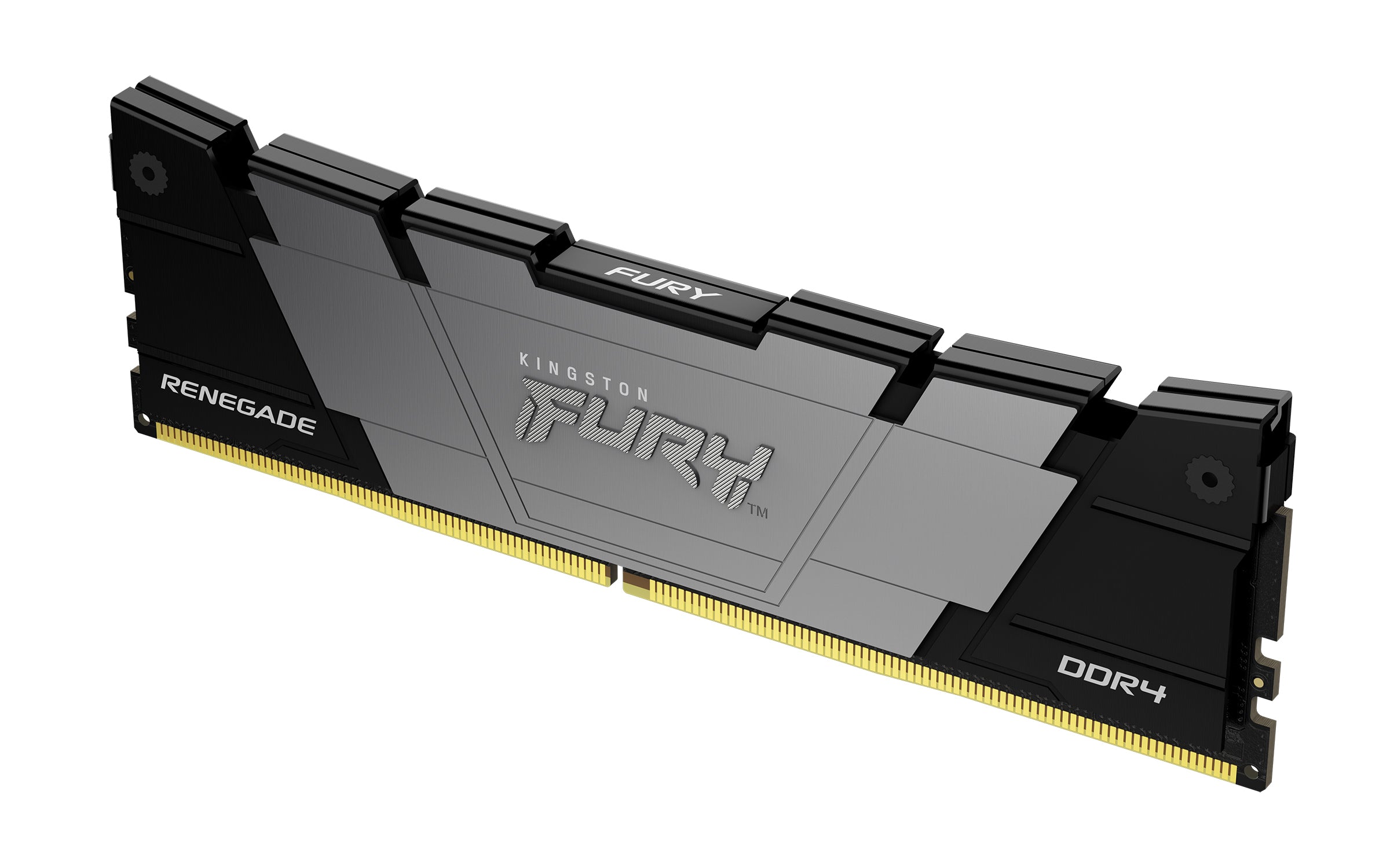 MEMORIA RAM KINGSTON DIMM DDR4 16GB 3600MT/S FURY RENEGADE BLACK XMP CL16 288PIN 1.35V C/DISIPADOR DE CALOR P/PC/GAMER/ALTO RENDIMIENTO KF436C16RB12/16